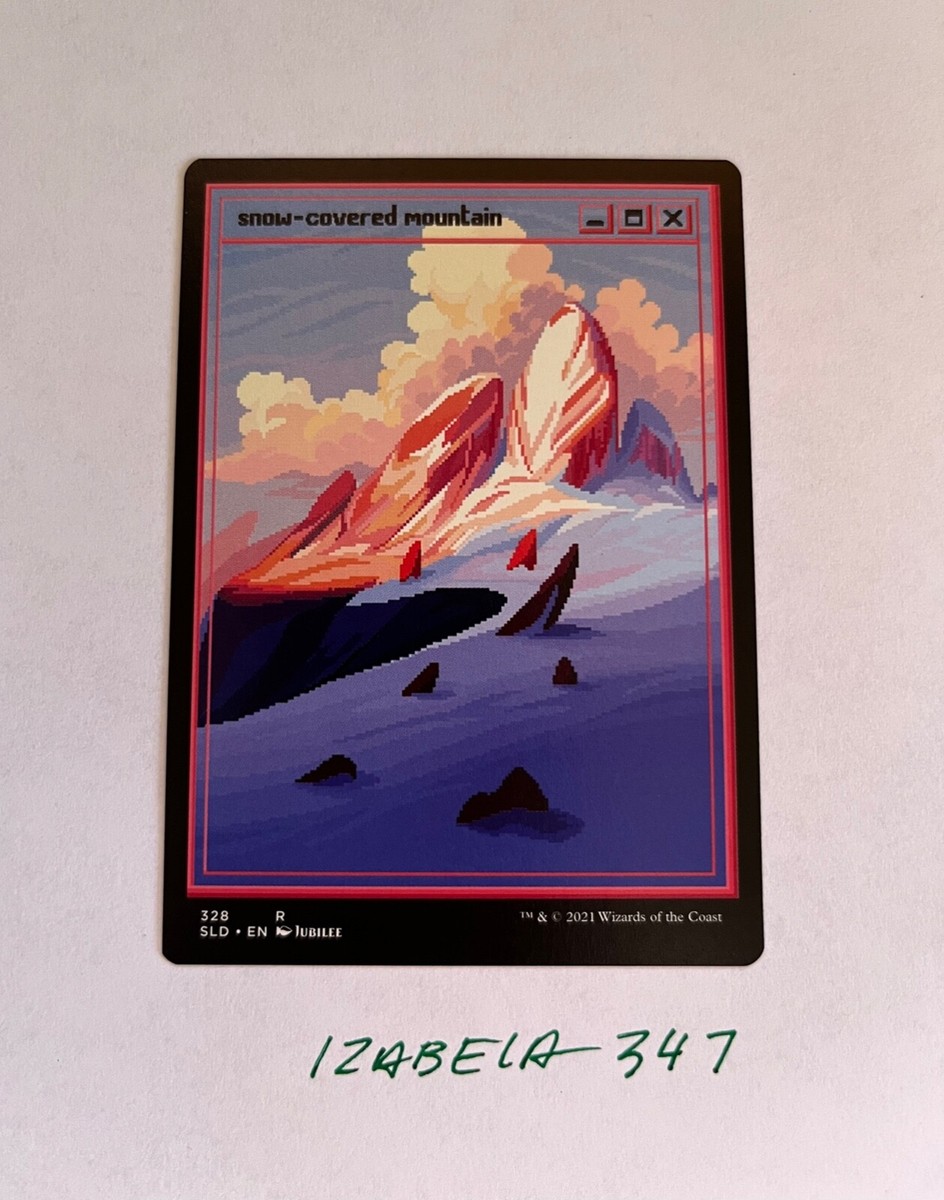 PixelSnowLands.jpg ノンフォイル版 PixelSnowLands.jpg Foil