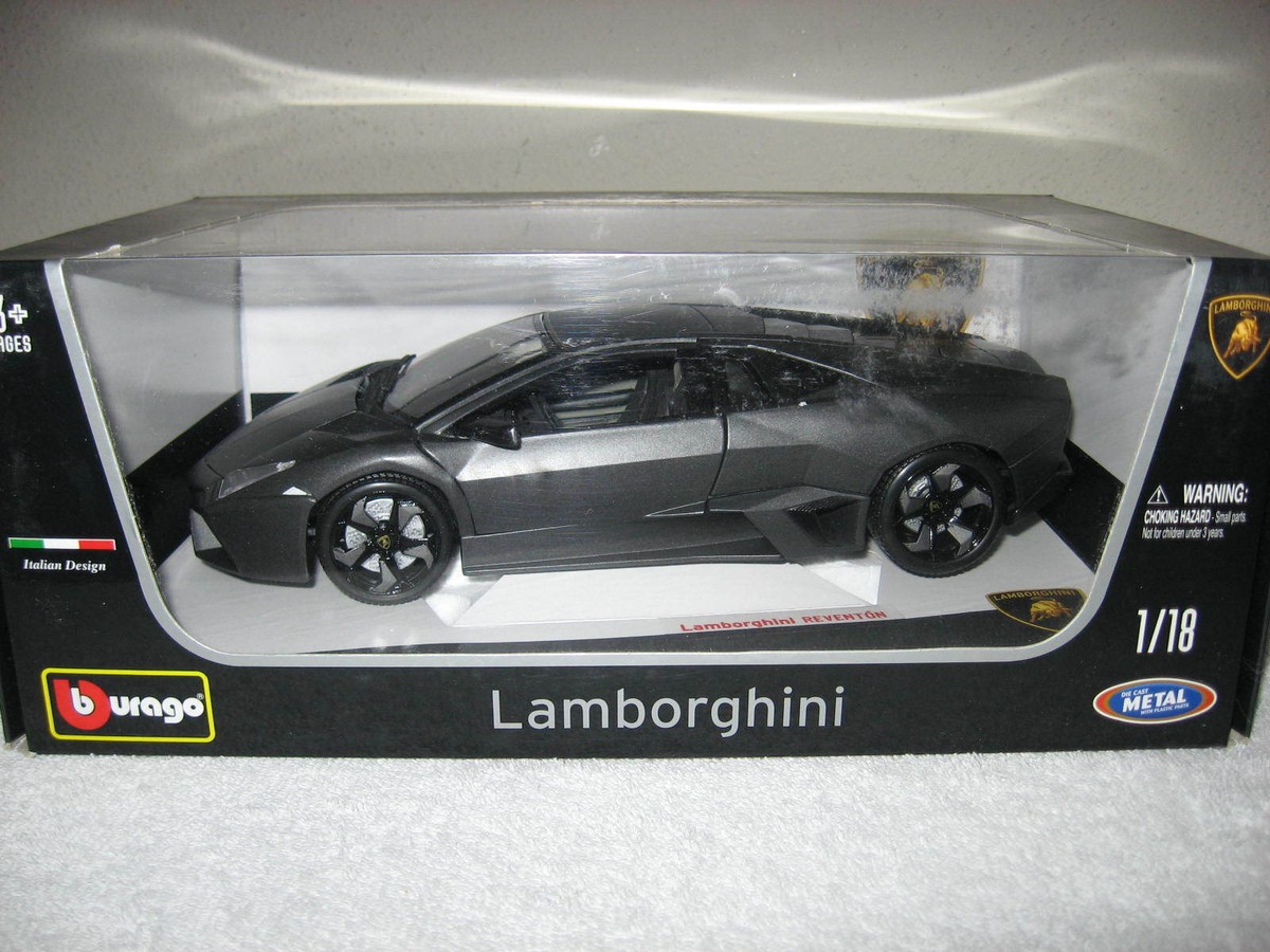 LAMBORGHINI REVENTON 1:18 BBURAGO ITALIAN DESIGN OPENING DOORS
