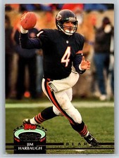 1992 Topps Stadium Club Jim Harbaugh Chicago Bears #81