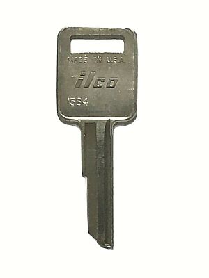 1 New Freightliner Key Blank 1584 RA7 for  Various Models (1 KEY ONLY)
