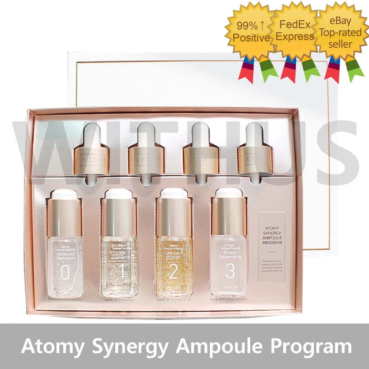 ブースター・導入液 ATOMY PRESTIGE SKINCARE PROGRAM ATOMY] Synergy Ampoule Program Set (10g × 4ea) / Korea