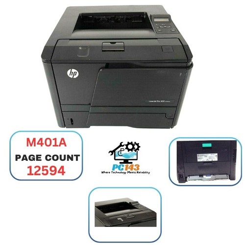 Hp LaserJet 400 M401a Mono Printer Toner Not Included Page Count (12594