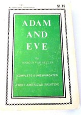 Adam And Eve Adult Paperback 1967 Marcus Van Heller 1st Printing Explicit 