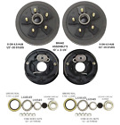 5 on 4.5 Trailer Hub Drum Kits with 10"X2-1/4" Electric brakes for 3500 lbs axle
