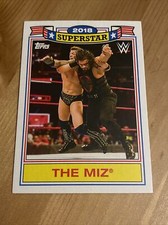 2021 Topps WWE Heritage Superstar The Miz TM-17