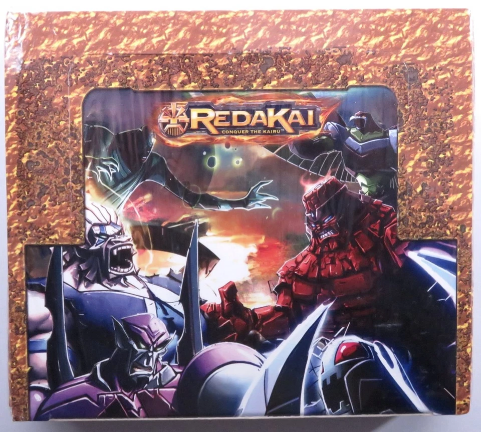REDAKAI Conquer the Kairu GOLD PACK Blast3D Trading Card Game Booster Box NIB - Image 2 of 3