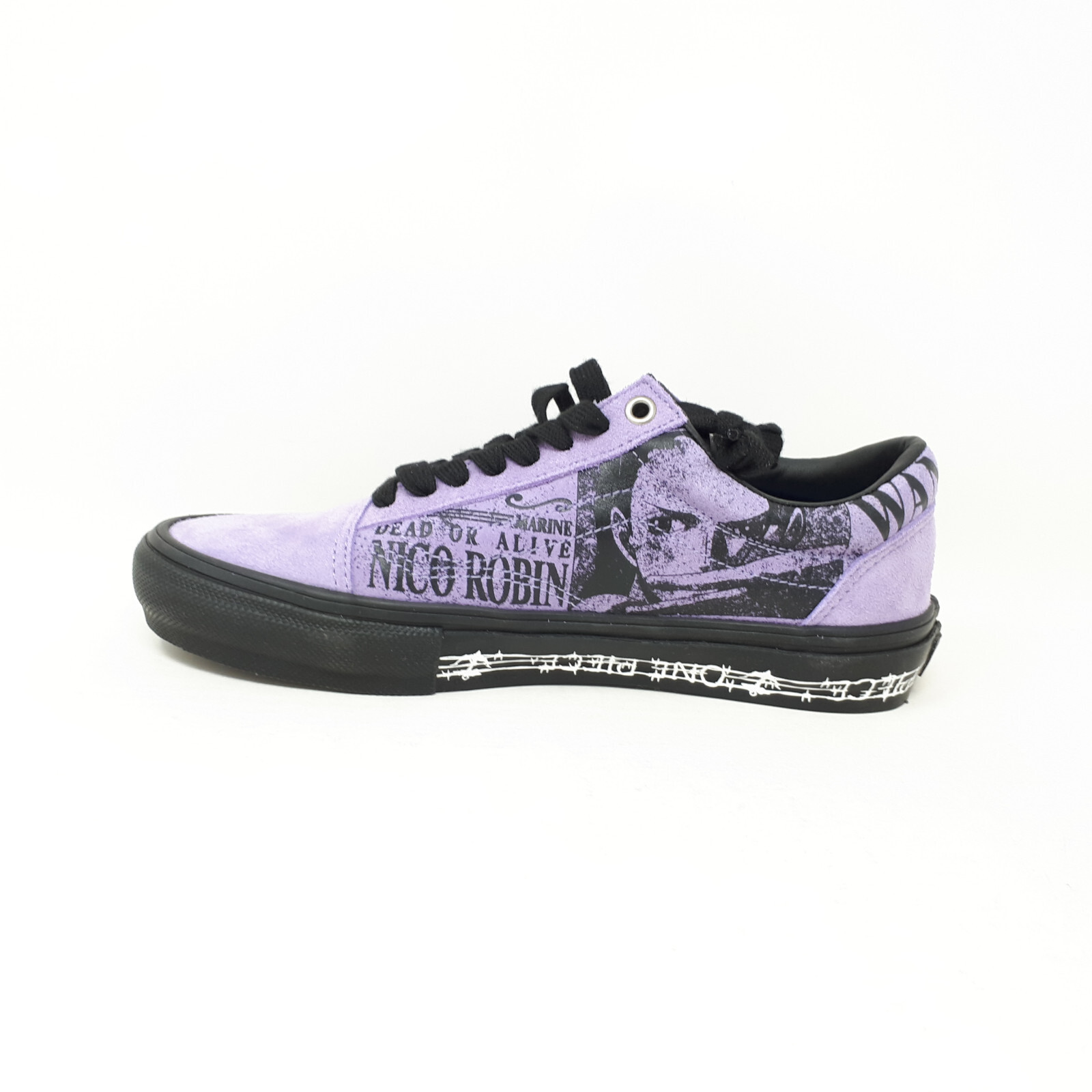 Vans Skate Old Skool One Piece Nico Robin Purple Shoe Sneaker Men 7