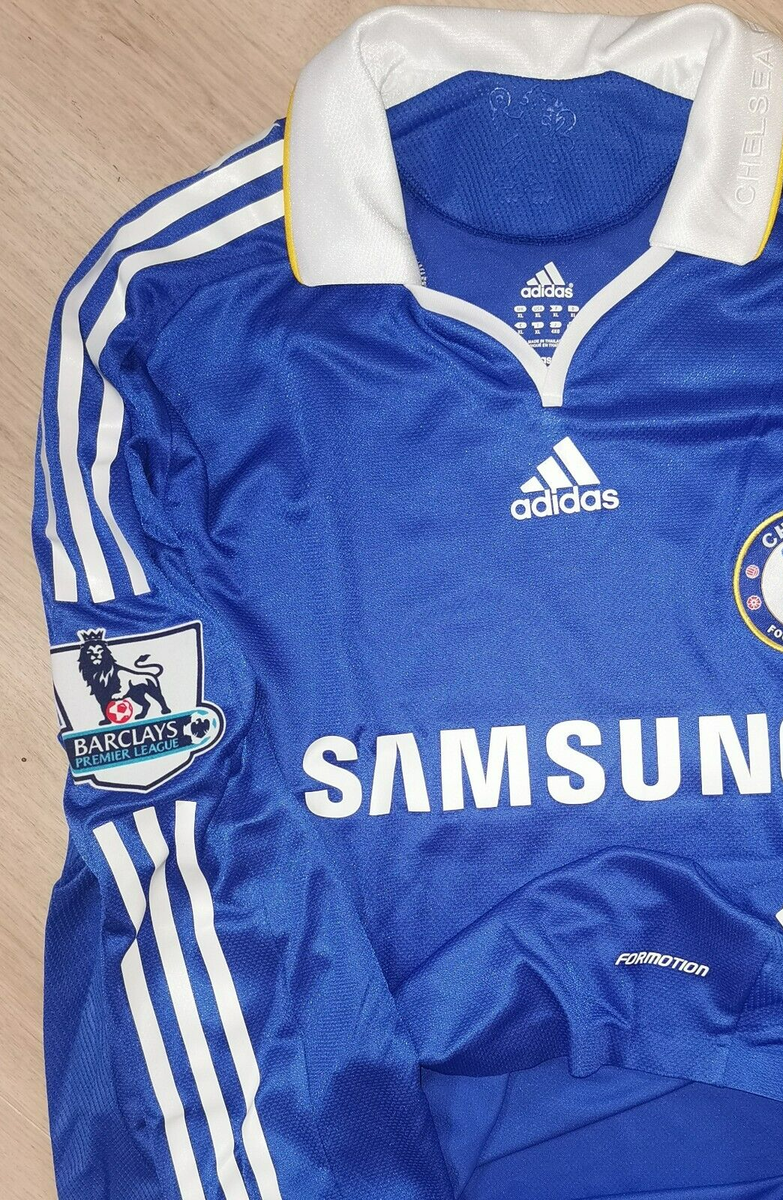 CHELSEA Player Issue jersey 2008/09 #11 DROGBA Premier League | eBay
