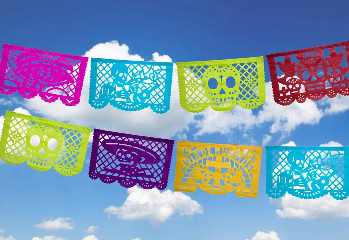 Papel Picado Paper Cutout- Large Frontal Ofrenda