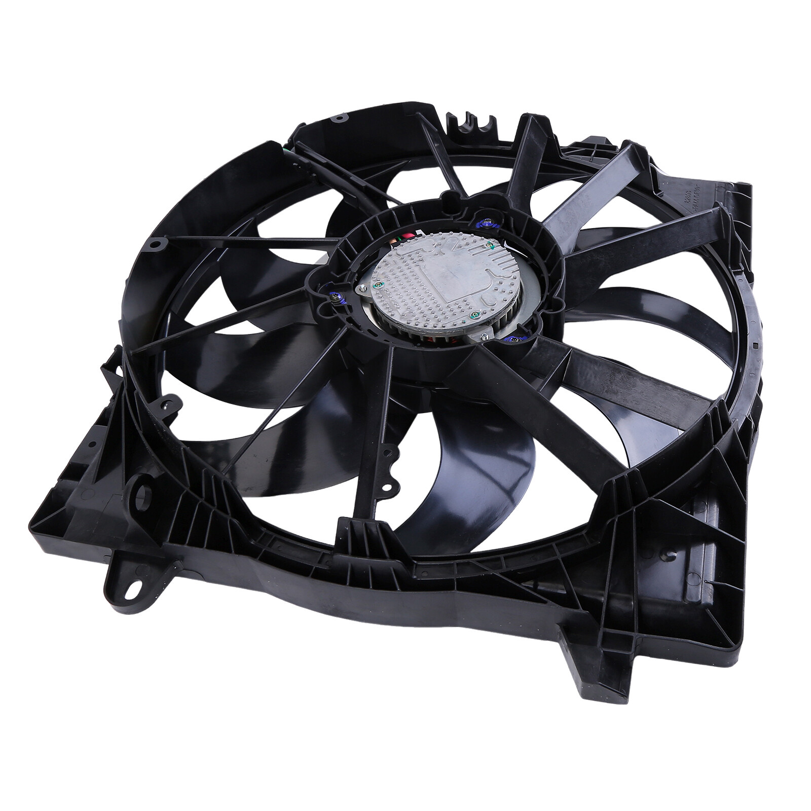 Radiator Cooling Fan w/Blade Brushless Motor& Shroud for Jeep Gladiator Wrangler