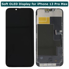 Soft OLED Display LCD Touch Screen Digitizer Assembly Part For iPhone 13 Pro Max