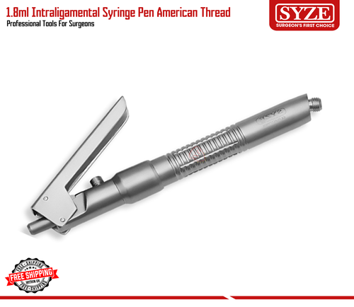 Jeringa Intraligamental Aspiración Ángulo Pluma Estilo Instrumento Dental 1.8 ML CE - Imagen 3 de 3