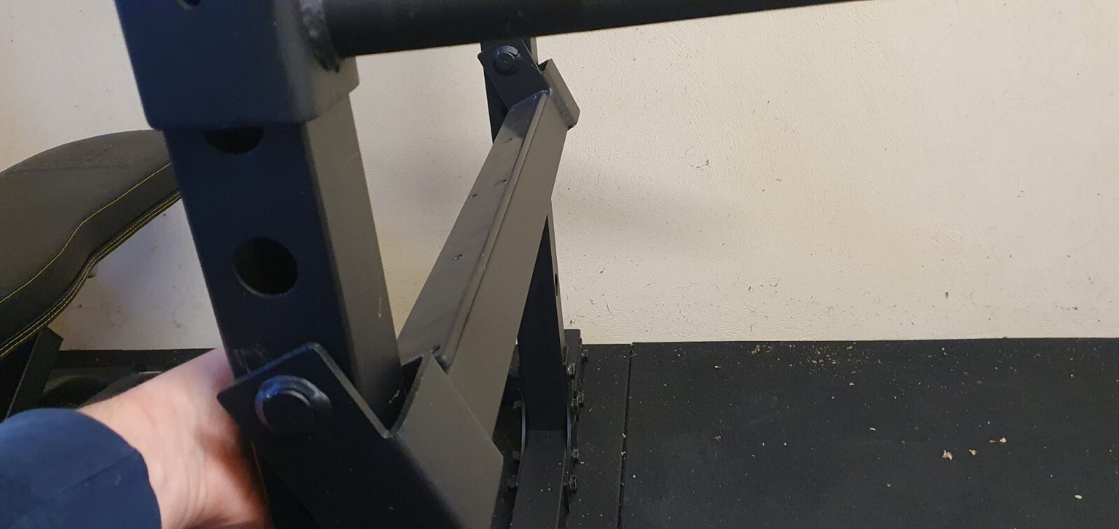 Powertec Workbennch Power Rack + Utility Bench + Leg Lift Accessory eBay