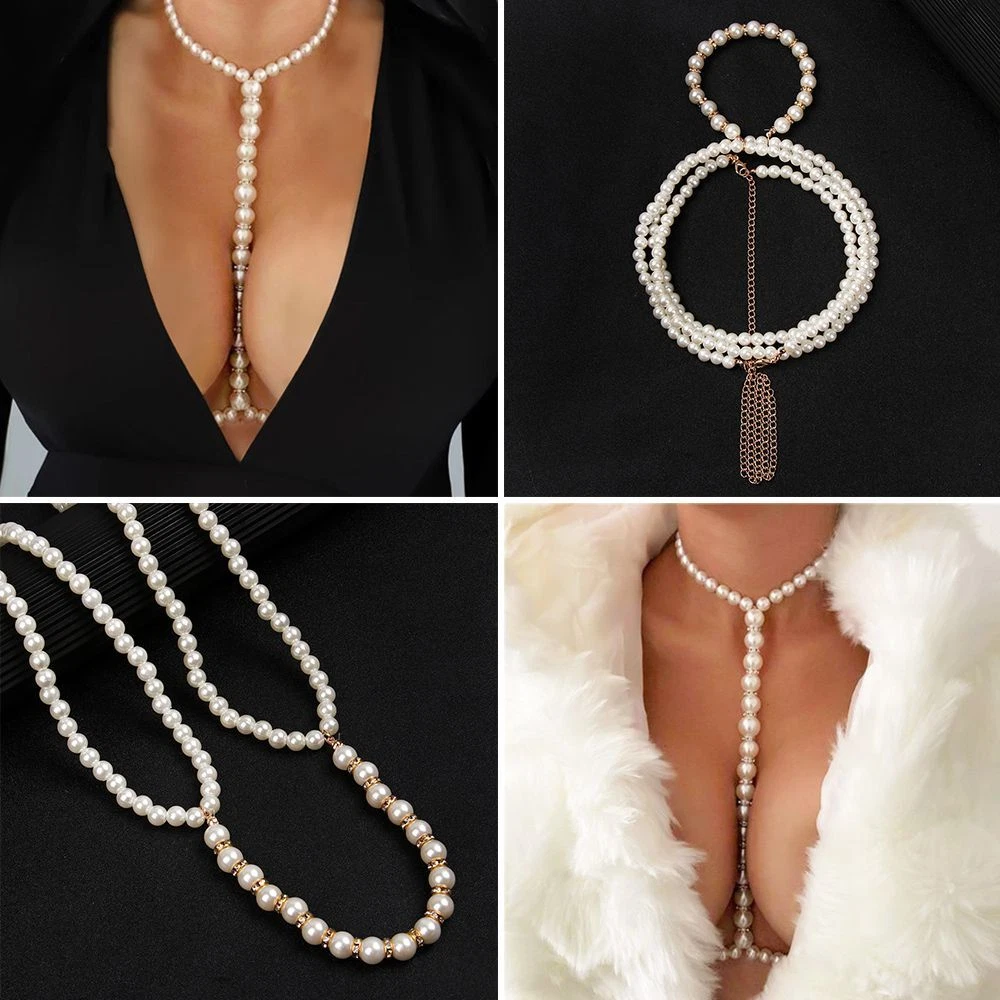 Chest chain necklace sale