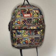 Zaino Marvel Super Hero Spiderman Thor Hulk Luke Cage Iron Man zaino 15"