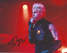 SPIDER ONE POWERMAN 5000 SINGER SIGNED AUTHENTIC 8X10 PHOTO F w/COA METAL PROOF 