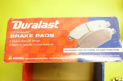 DURALAST CERAMIC BRAKE PADS SGP AD450 FF,2BJGF F0828 N21 | eBay