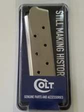 COLT 1911 OFFICER/DEFENDER/NEW AGENT FACTORY ORIGINAL 45 ACP 7RD SS MAGAZINE 