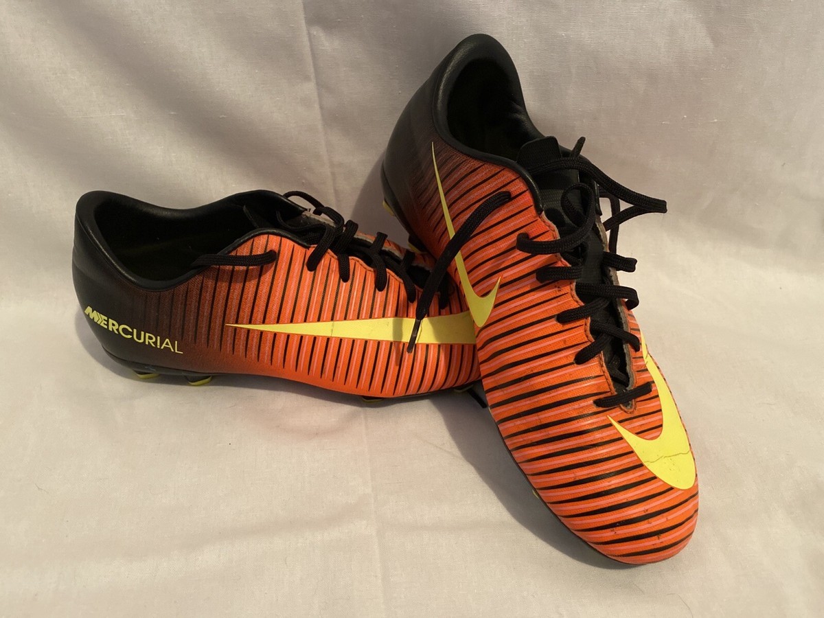 Nike Jr Mercurial Vapor Xi FG Orange Yellow Black [831945 Nike Jr Mercurial Vapor Xi FG Orange Yellow Black [831945