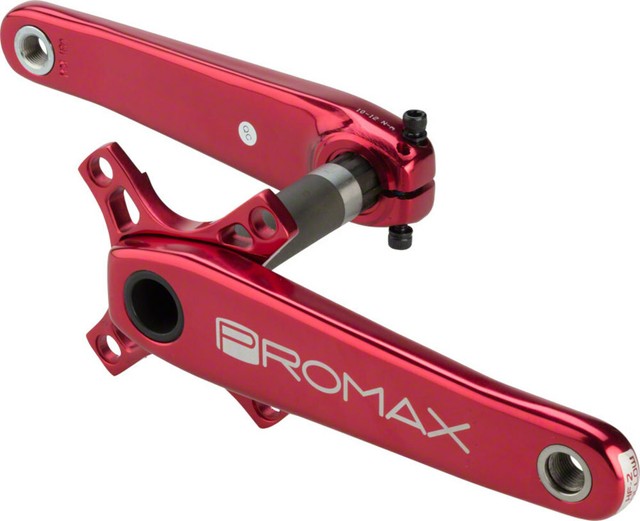 red bmx cranks