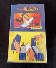100 Pochettes Panini Aladdin Display Box Disney Vintage 1993 Collector Sealed