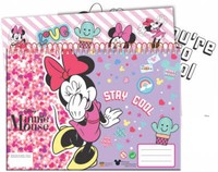 Disney Minnie Mouse Spiral Skizzenbuch Malblock Zeichnen Malen Block Ringbuch