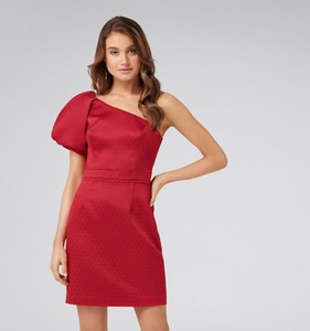 asos red formal dress