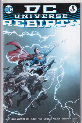 DC Universe: Rebirth #1 DC Comics (2016) NM 1st Print Comic Book | eBay