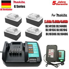 Batteria 18V 4Ah per caricabatterie originale Makita BL1840G BL1813G BL1815G BL1811 HP457D