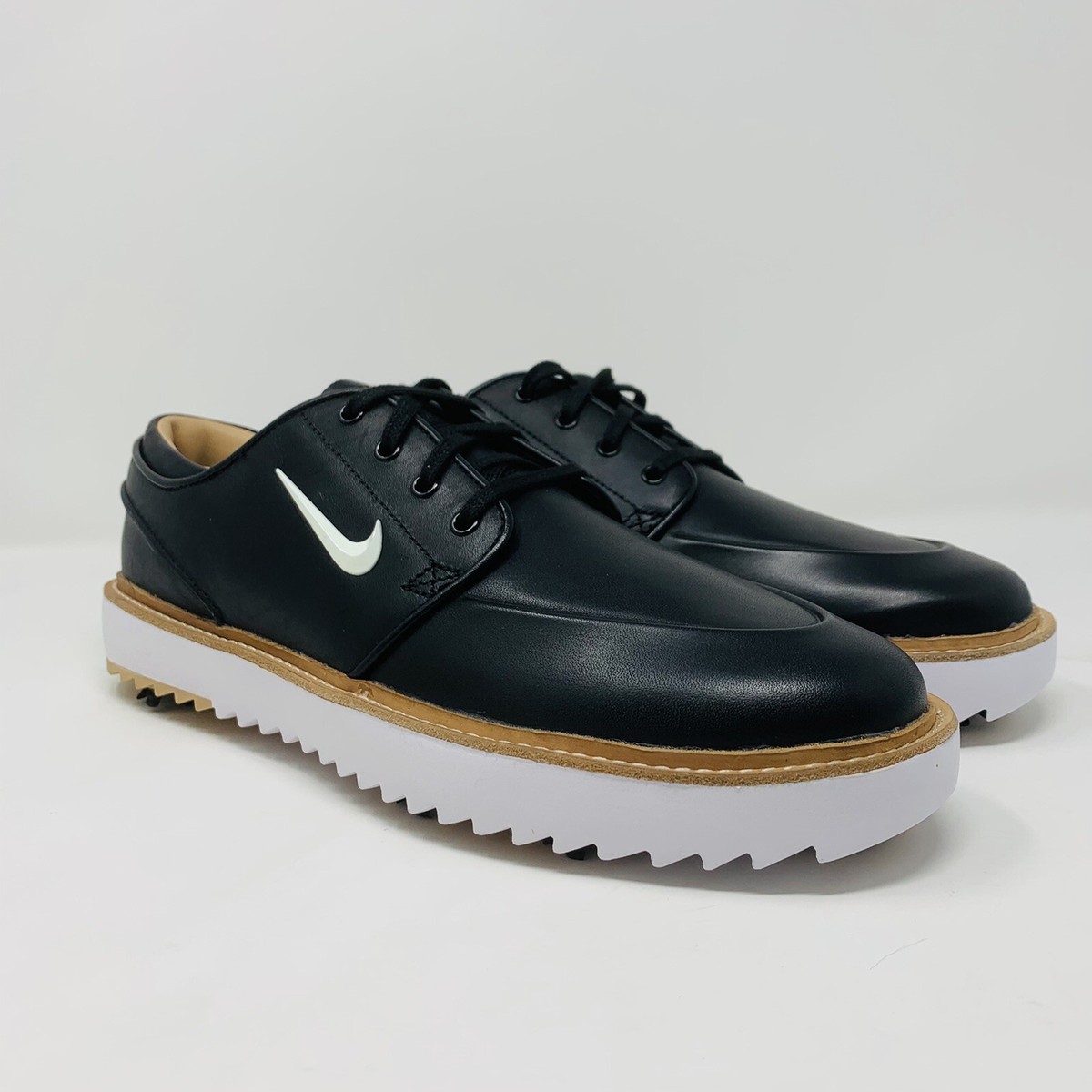 New Nike Janoski G Tour Gold Shoes Size 7 Black/White  display picture 2