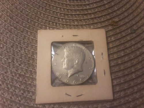 1966  Kennedy Half Dollar 40% SILVER  *AU - ABOUT UNCIRCULATED* *FREE SHIPPING*
