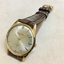 Orologio Wyler Vetta acciaio meccanico carica manuale swiss made anni 60