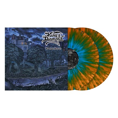 King Diamond 'Voodoo' 2x12'' Orange w/ Sky Blue Splatter Vinyl - NEW