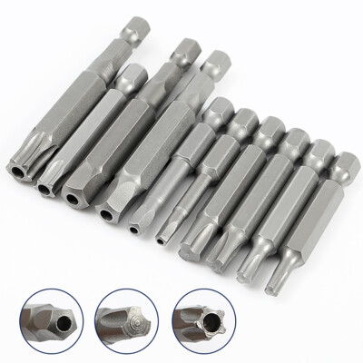 1 Pcs Magnetism Screwdriver Bits Triangular Pentagonal Head Lengths 50mm/65mm