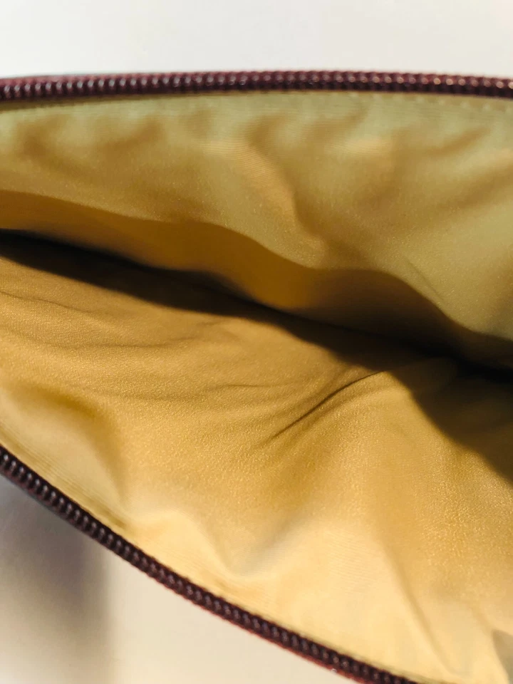 Coach Padded Tablet Signature Jacquard Case Burgundy - Image 4 of 4