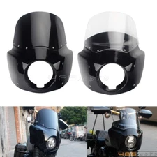For Harley Low Rider FXLR Street Bob FXBB/S FXST Front Fairing W/ Windshield Kit