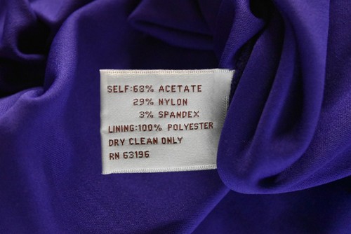Suzi Chin Maggy Boutique Womens Dress Size 6 Purple Sheath Knee Length - Picture 5 of 5
