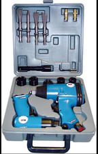 GÜDE KFZ DRUCKLUFT Set 15 Teile Schlagschrauber Meißelhammer 4 Stecknüsse - NEU