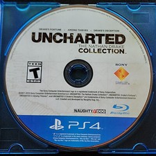 Uncharted The Nathan Drake Collection PS4 - Loose Disc, 3 Games Included