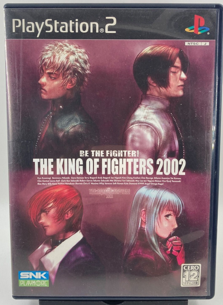 PS2 PlayStation 2 THE KING OF FIGHTERS 2002 Japanese Tested Genuine