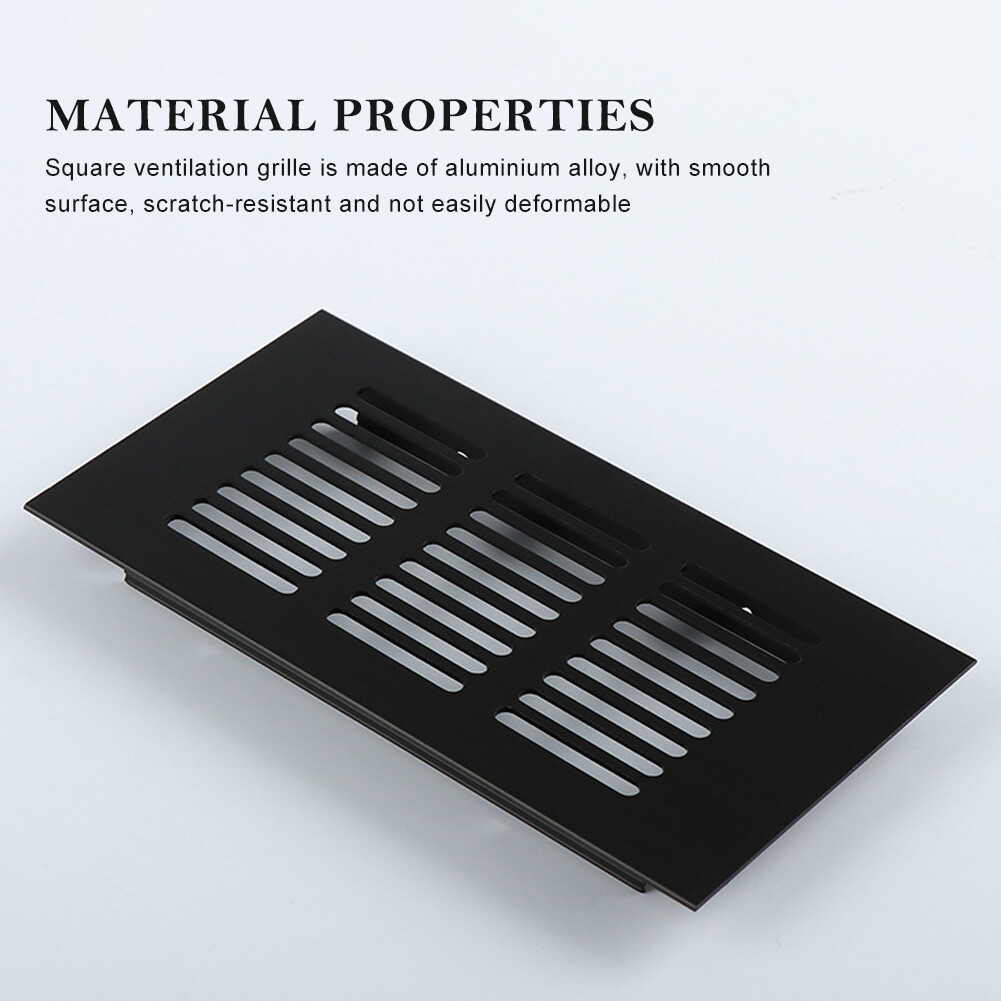 2pcs Remove Odor Air Vent Grille Cover For Home Black Cupboard Practical eBay