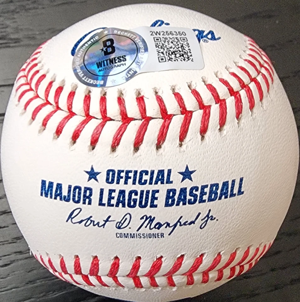 Miguel Cabrera Autographed OMLB Baseball Beckett COA - Image 2 of 3