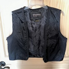 Wilson Leather The Leather Experts Vest Zip In Replacement Lining Womens Large