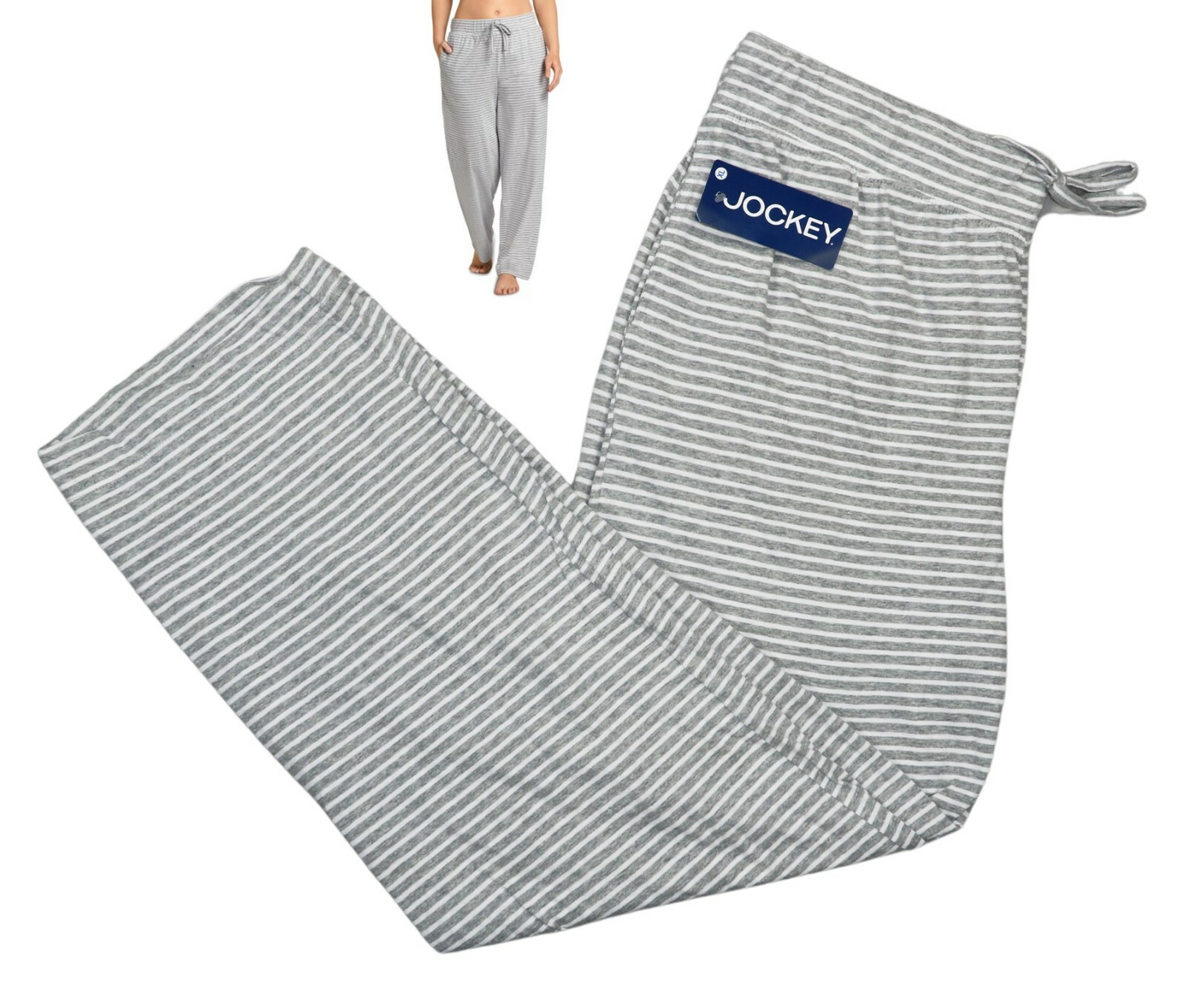 Jockey 100 Cotton Better Basics Drawstring Waist Women's Pajama