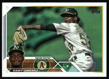2023 Topps Dany Jimenez #164 Oakland Athletics