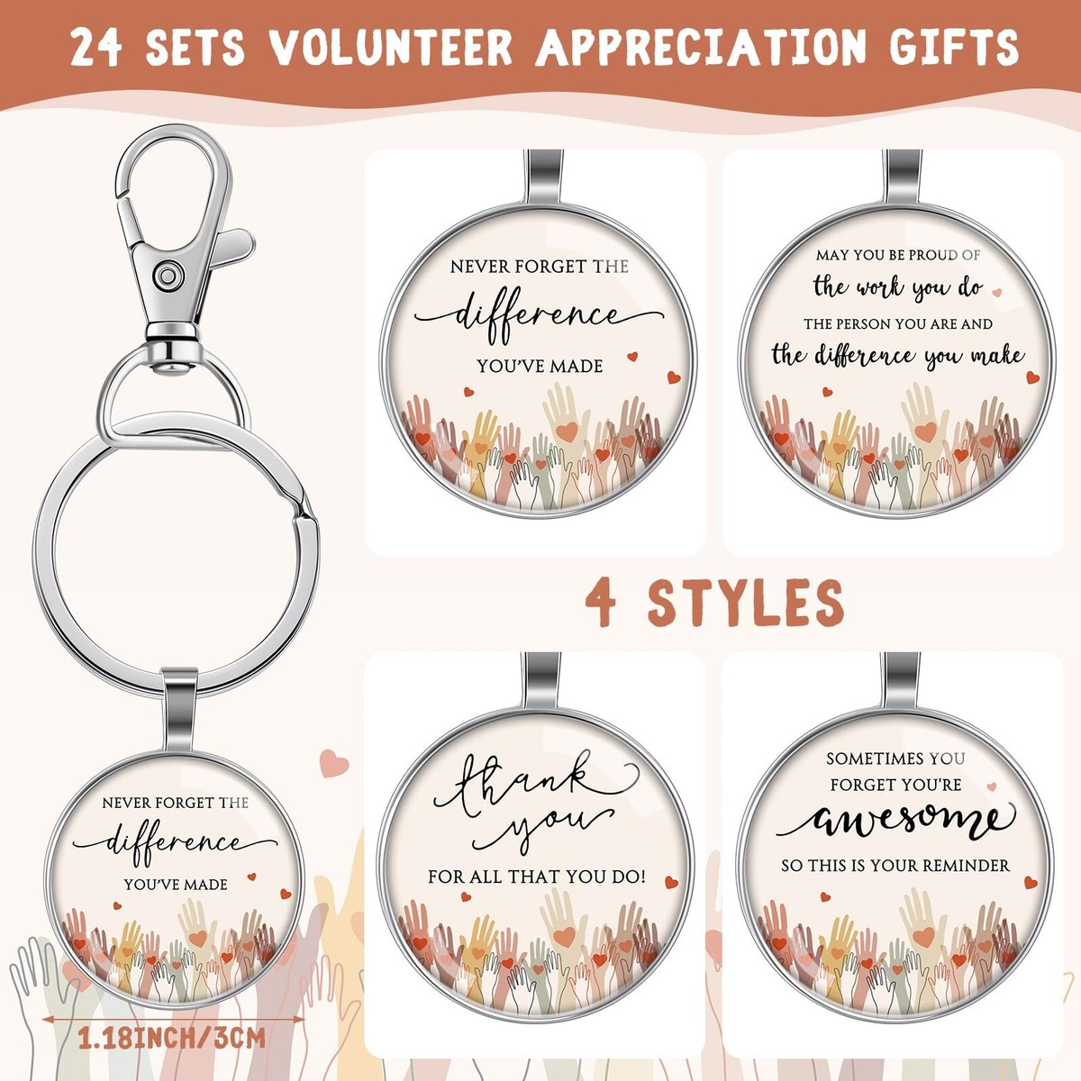 Best Volunteer Ever Appreciation Gifts Bulk Thank You Gifts