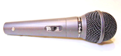 MICROPHONE V-TECH #VT-1030 DYNAMIC 600 OHM UNIDIRECTIONAL BLACK