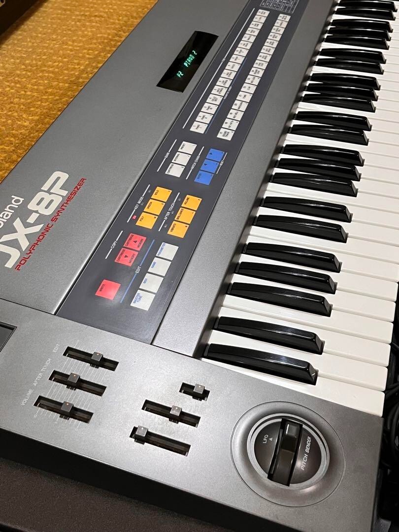 Roland JX-8P Polyphonic Analog Synthesizer Keyboard Good | eBay