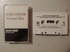 James Taylor Greatest Hits Cassette Tape D1