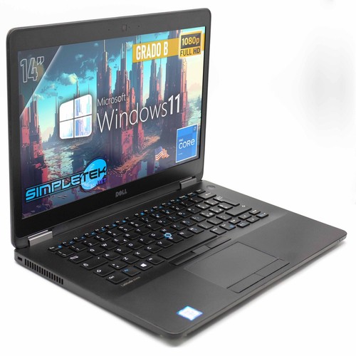 Dell E7470 I7 14 " Windows 11 Pro Computer Portable 4gb 120gb Lay Reconditioned - Picture 2 of 8